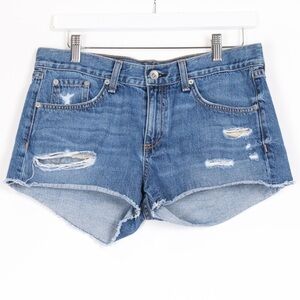 Rag & Bone Cut Off Short Johny Denim Shorts